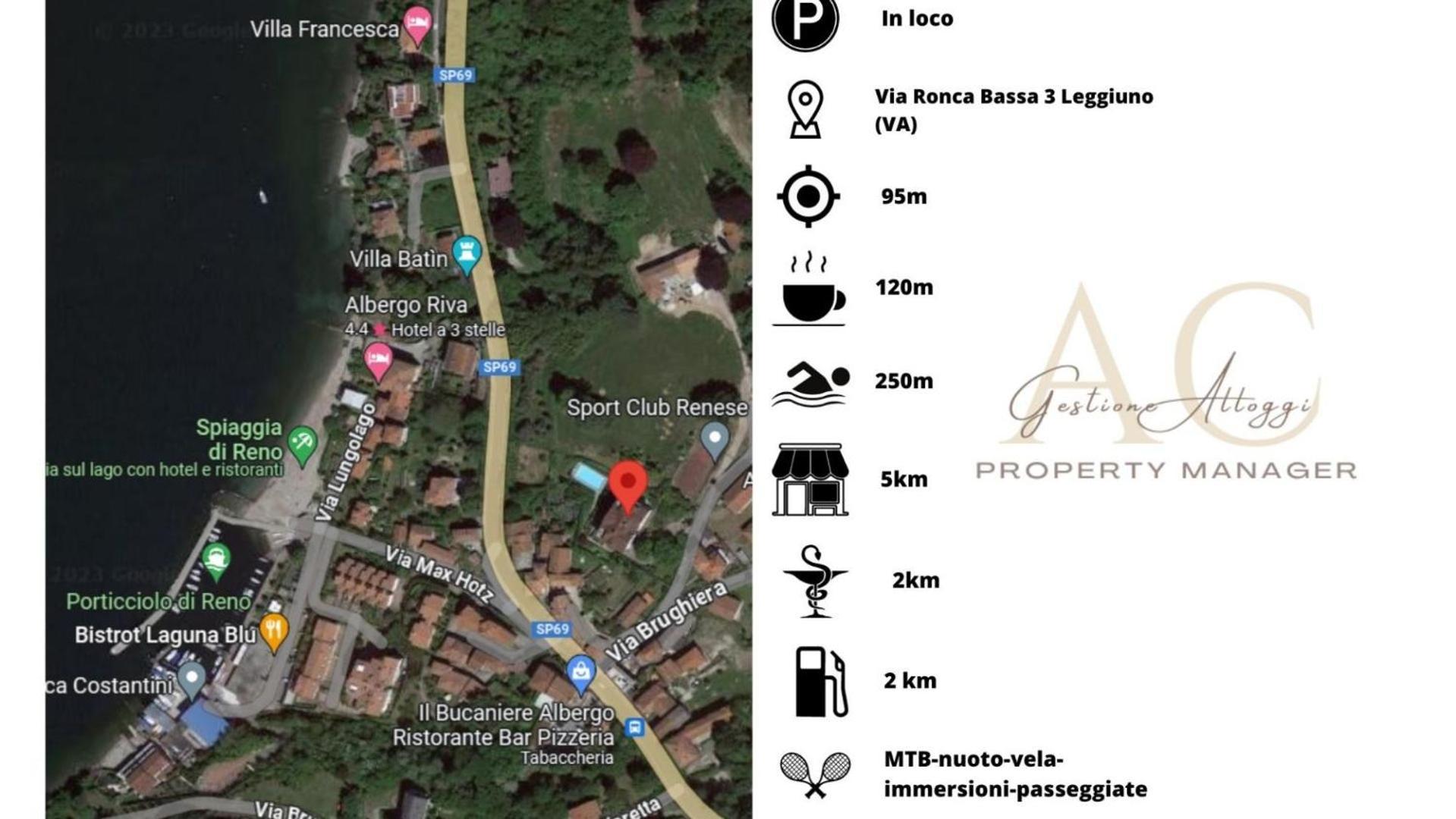 The House On The Lake Reno Di Leggiuno Екстер'єр фото